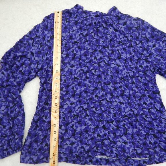 A New Day Women High Neck Tie Back  Top Size M - Picture 4 of 9